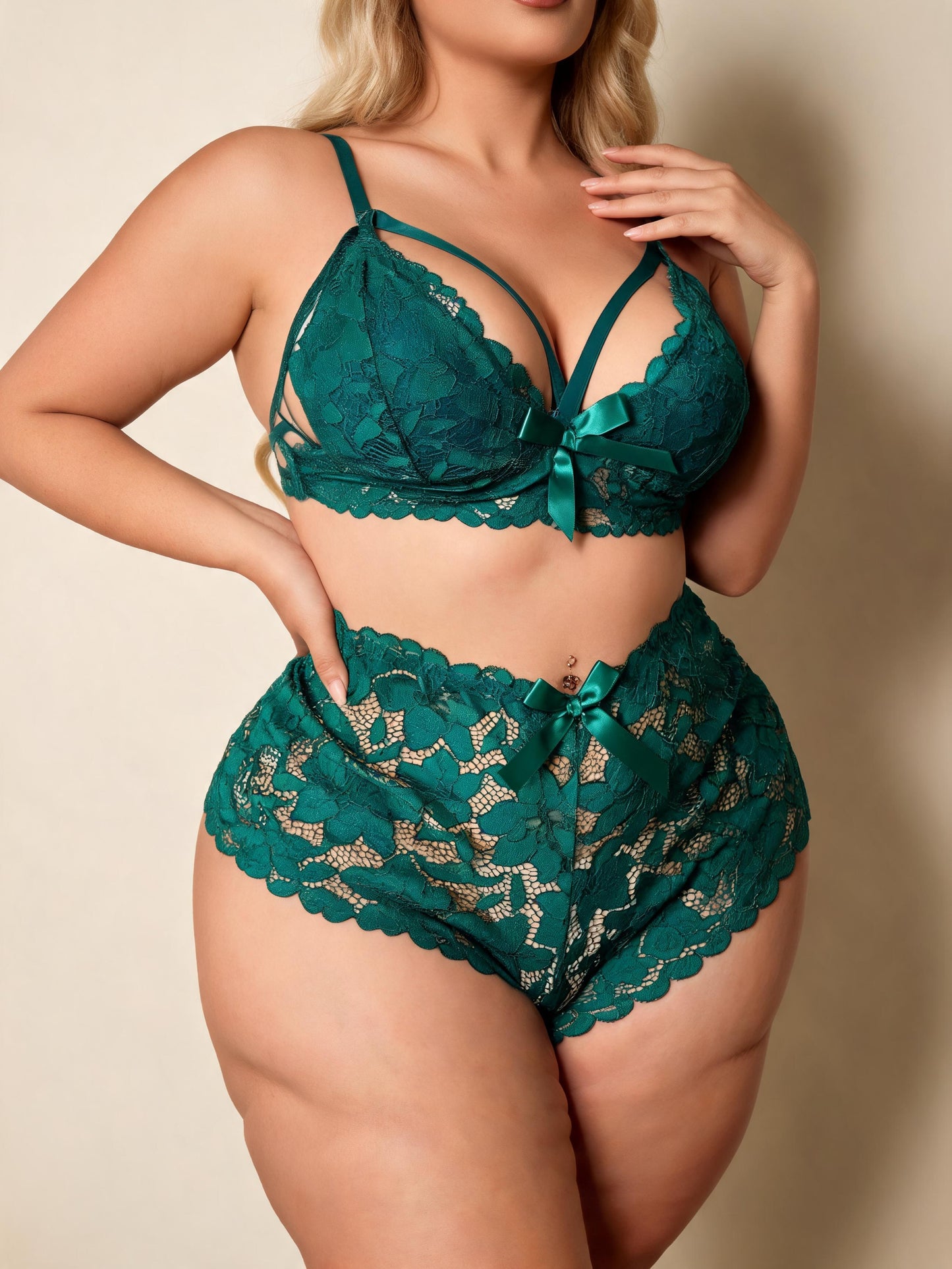 Breathable & Perfect Fit Sexy Sheer Lace Nightgown Set