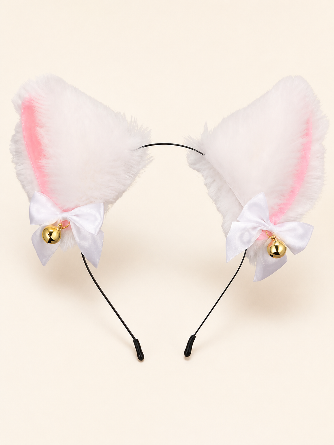 Accessory style White Fox Ears — regenerated product-only image
