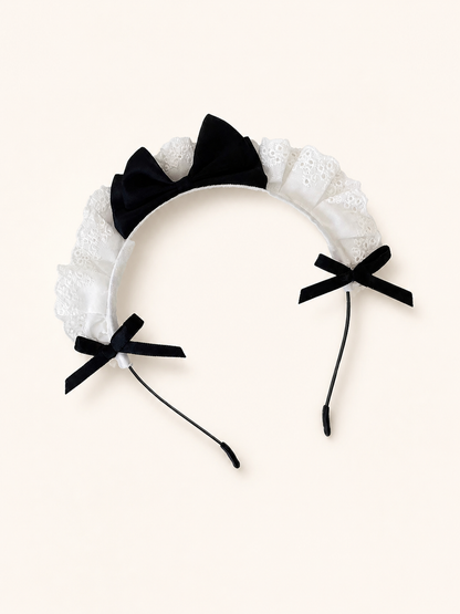 Accessory style Black Butterfly Headband — regenerated product-only image