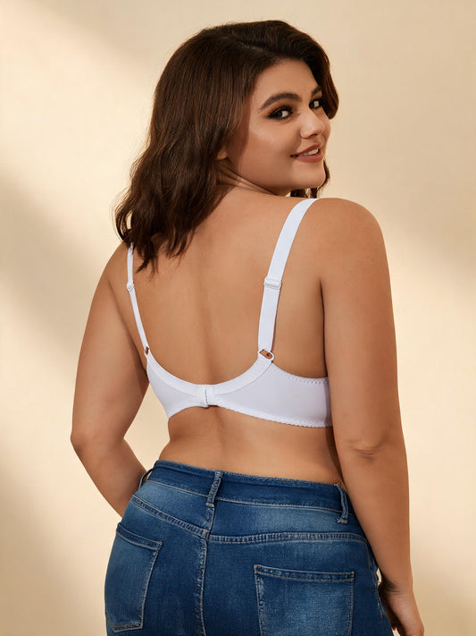 Swan Low-Back Lace Bra