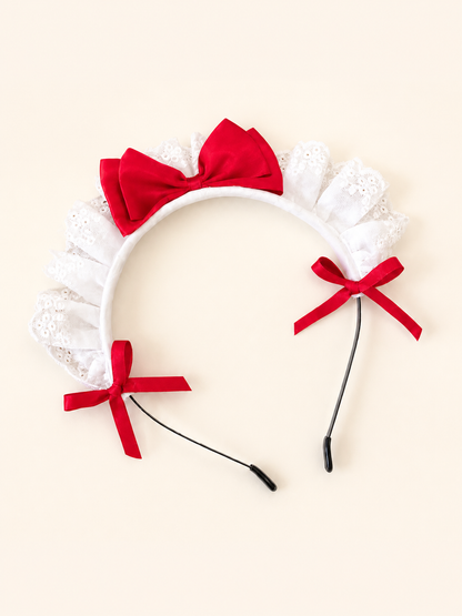Accessory style Red Butterfly Headband — regenerated product-only image