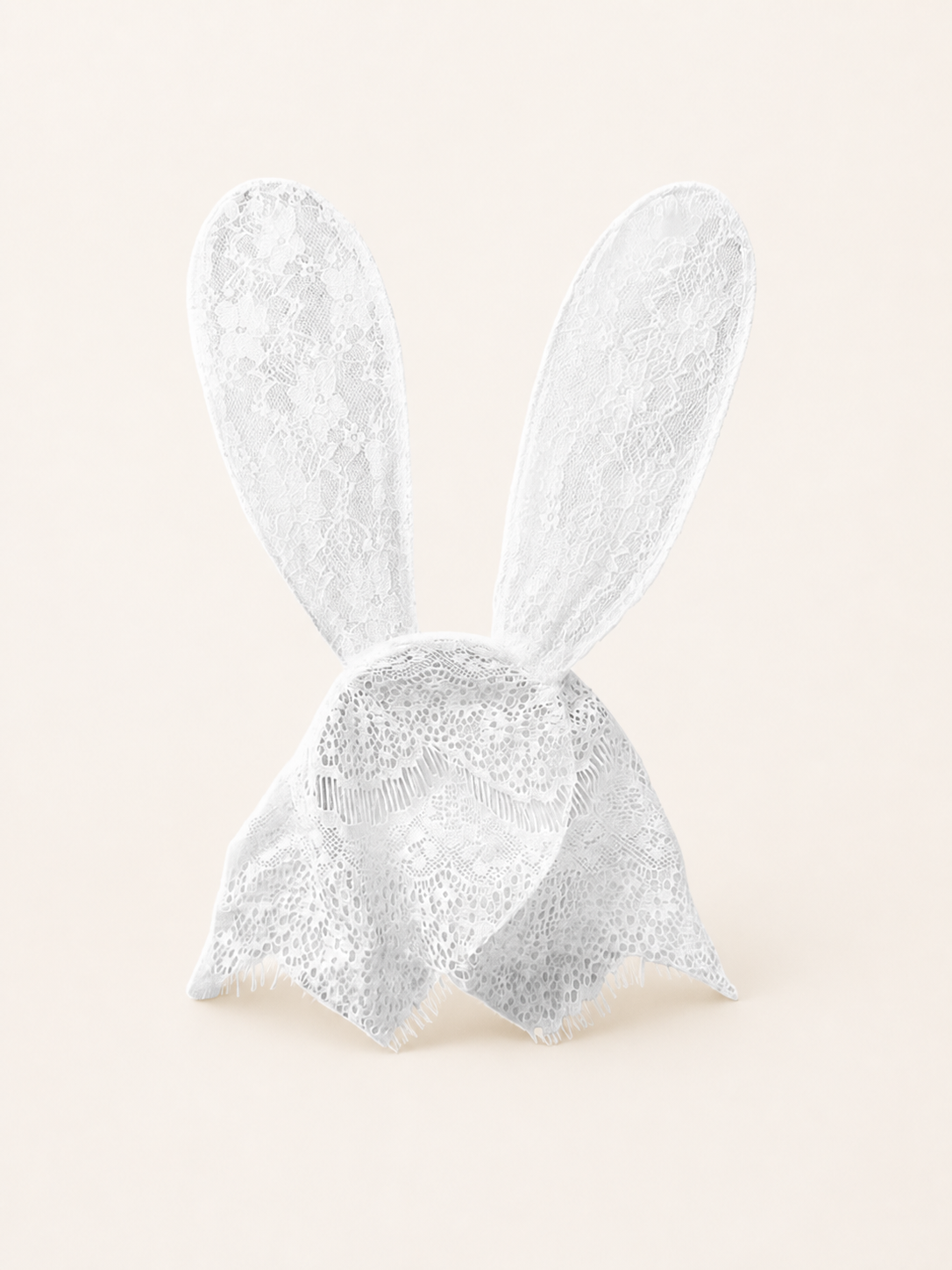 Accessory style White Bunny Face Mask — regenerated product-only image