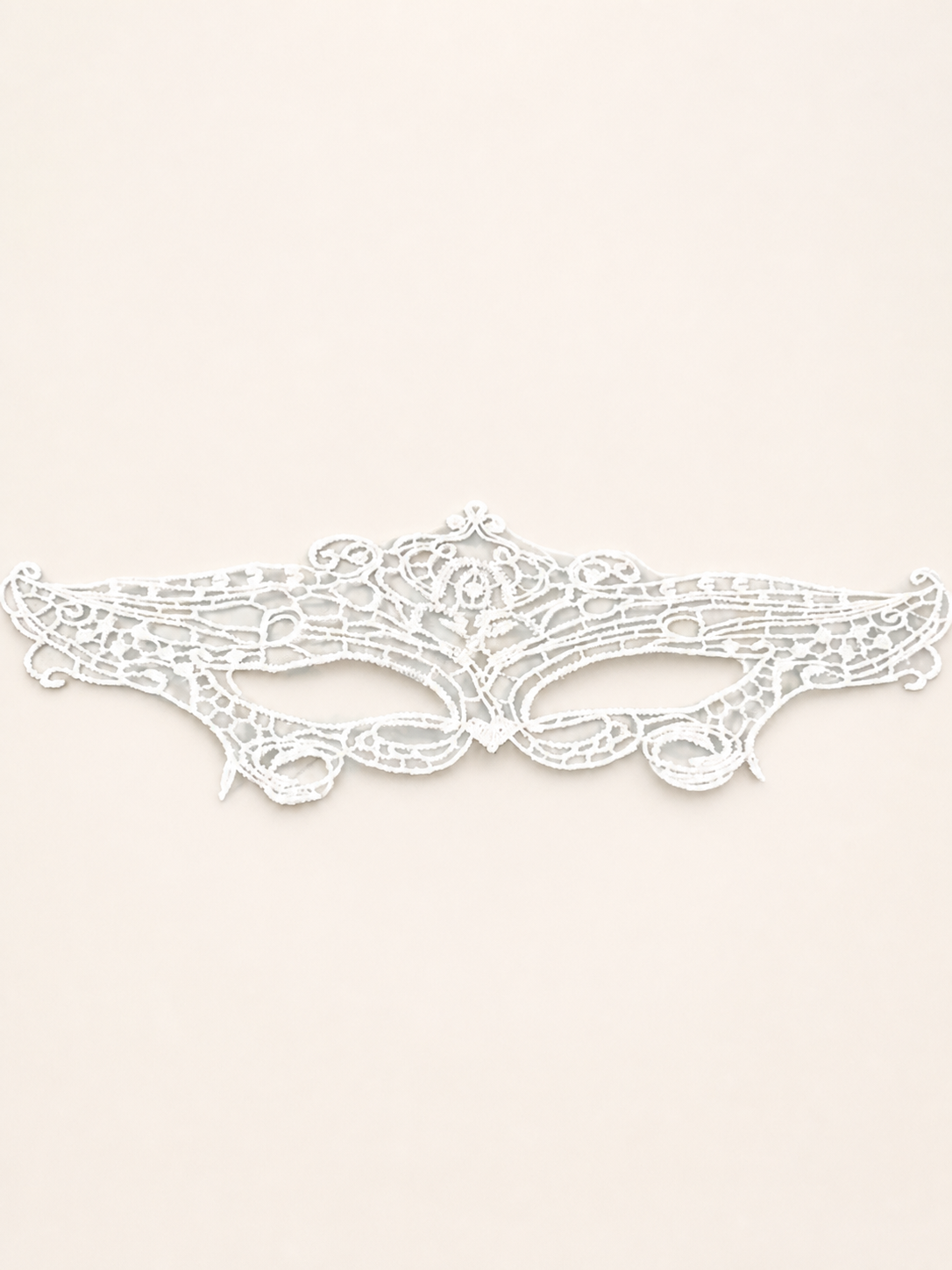 Accessory style White Queen Eye Mask — regenerated product-only image