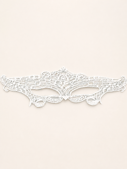 Accessory style White Queen Eye Mask — regenerated product-only image