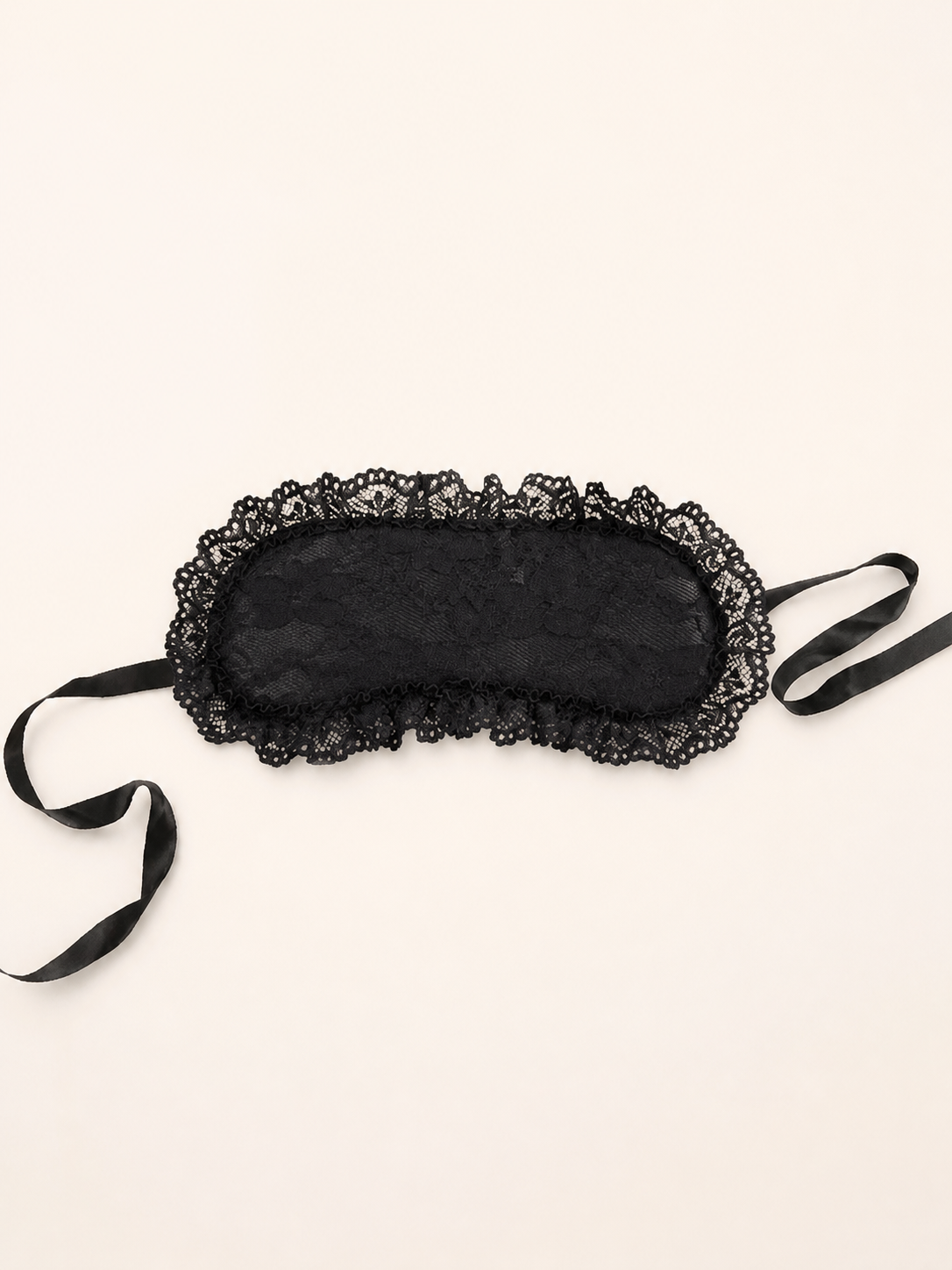 Accessory style Black Foam Eye Mask — regenerated product-only image