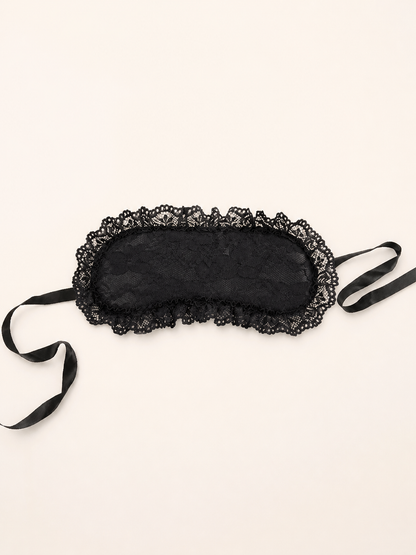 Accessory style Black Foam Eye Mask — regenerated product-only image
