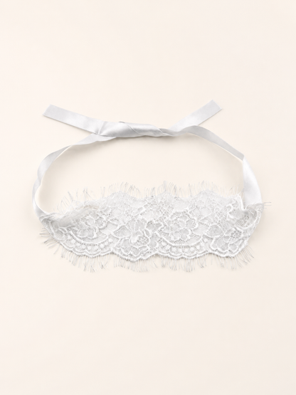 Accessory style White Eyelash Eye Mask — regenerated product-only image
