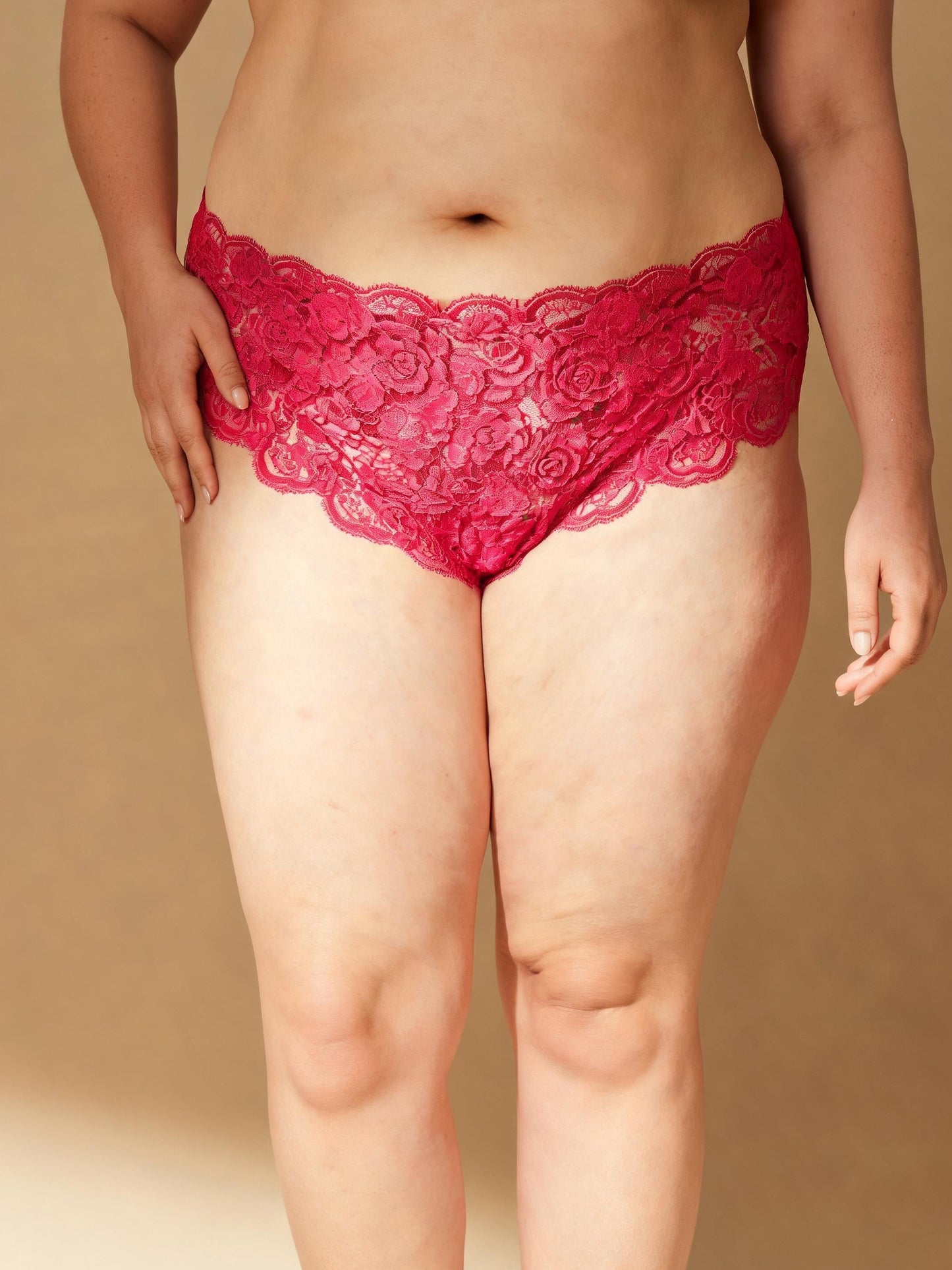 Tummy Control & Butt Lifting High Waist Seamless Lace Briefs