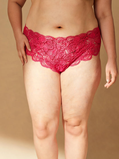 Tummy Control & Butt Lifting High Waist Seamless Lace Briefs