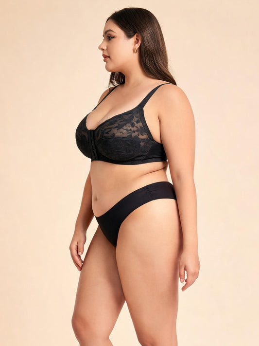 Mystique Front-Closure Lace Bra