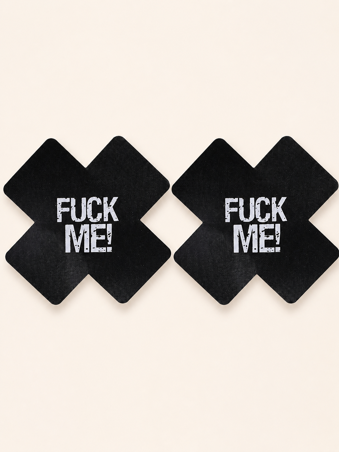 Accessory style Cross Pasties — Text — regenerated product-only image