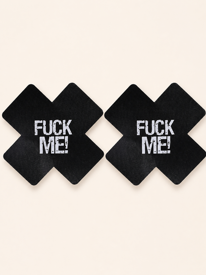 Accessory style Cross Pasties — Text — regenerated product-only image