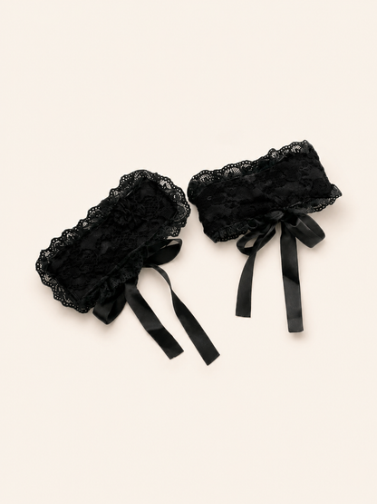 Accessory style Black Foam Wrist Cuffs — regenerated product-only image