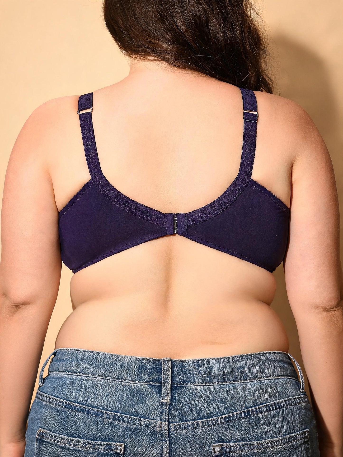 Plus Size Push Up Underwire Bra for Big Breasts