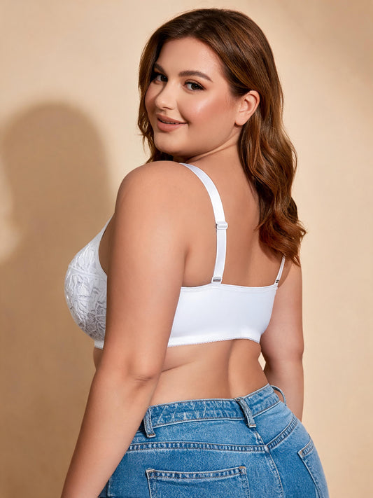 Lace Haven Front-Closure Bralette