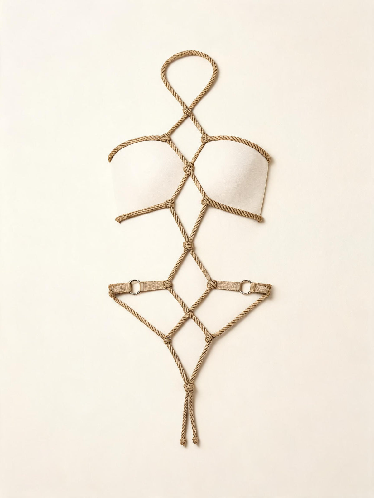 Accessory style Nude Rope Bodysuit — AtlasCloud regenerated product-only image