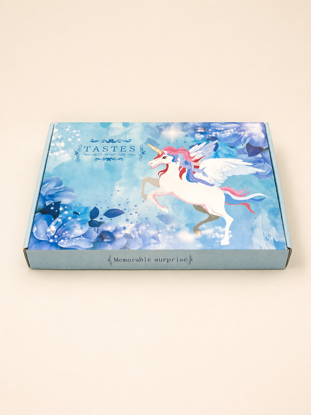 Accessory style Blue Gift Box — regenerated product-only image