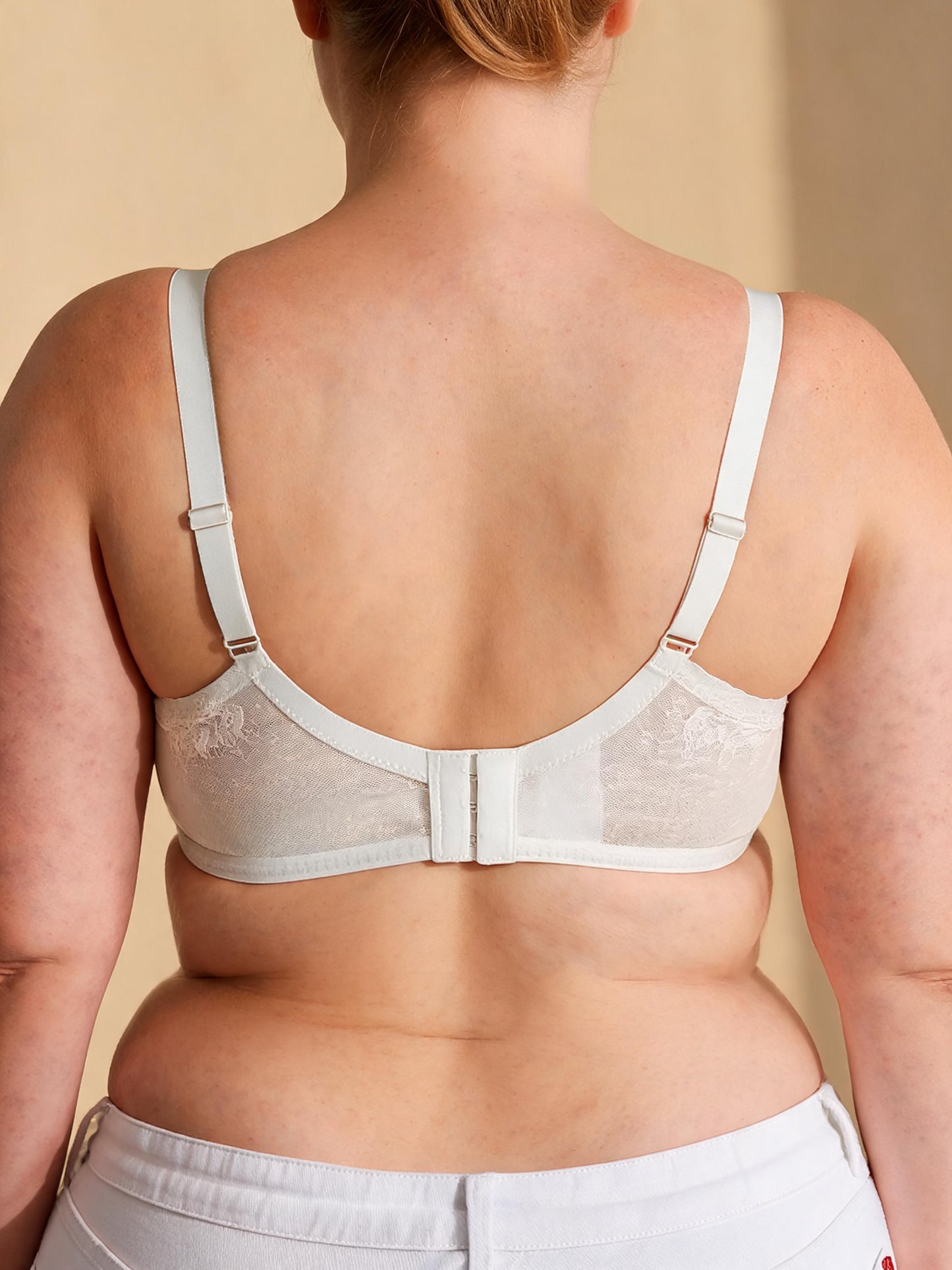 Sexy Mesh Push Up Minimizer Design  Sheer Lace Bra