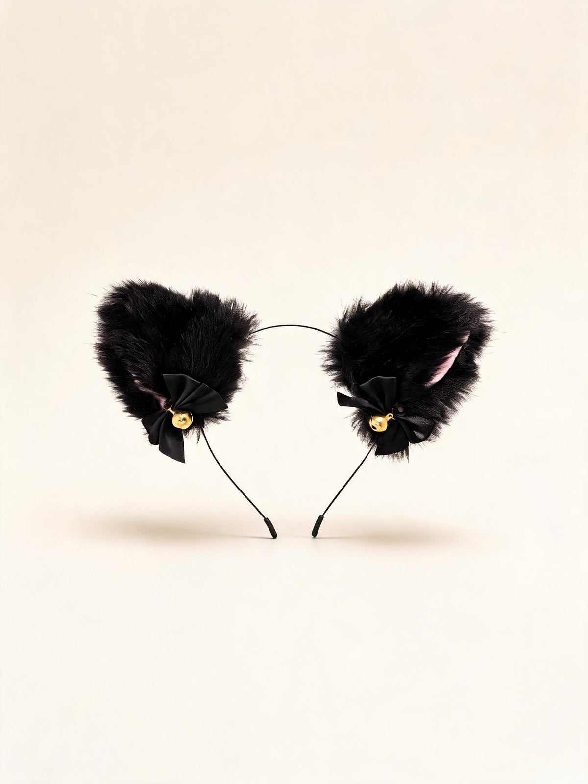 Kitty Cat Black Headband — high-resolution product view