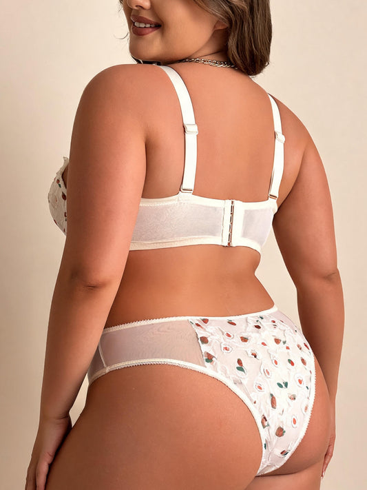 Cherry Blossom Bra & Brief Set