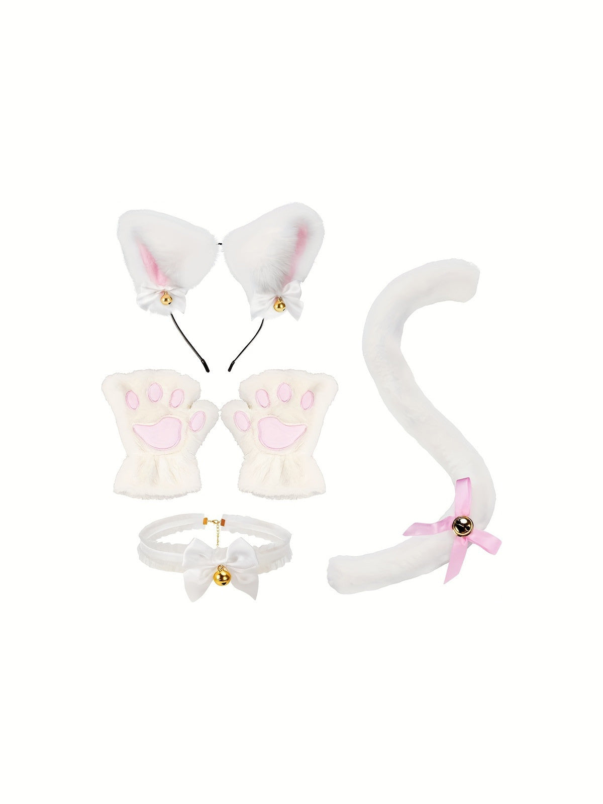 Kitty cat paw gloves — measurements