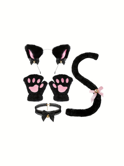 Kitty cat costume accessories — material details